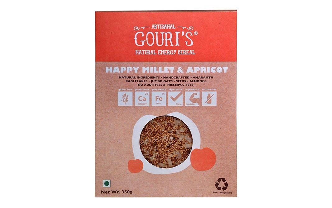Gouri's Happy Millet & Apricot    Box  350 grams